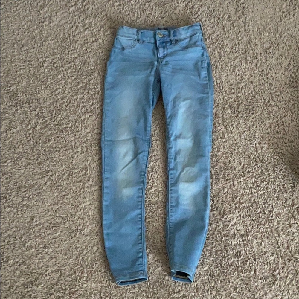 Girls Light Wash Jeans